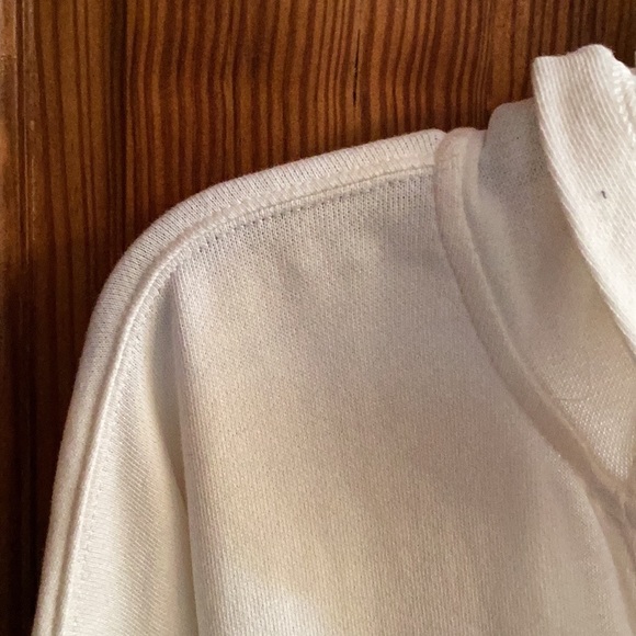 Old Navy hooded pull over light material cream colored size large - Picture 6 of 10